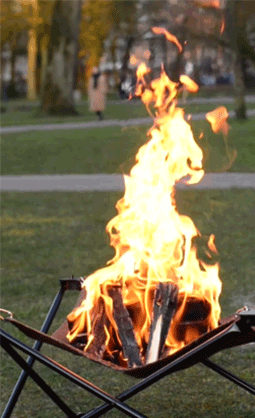 Folding Fire Bbq Campfire, Fire Pit Kickstarter