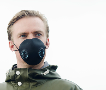 Petit Pli makes expandable and reusable face mask from recycled
