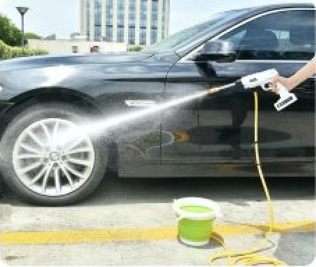 Portable store water sprayer