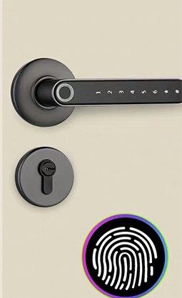 fingerprint scanner door lock