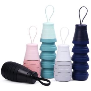 20oz. Collapsible Silicone Water Bottle – Goodypromo Inc Promotional  Products