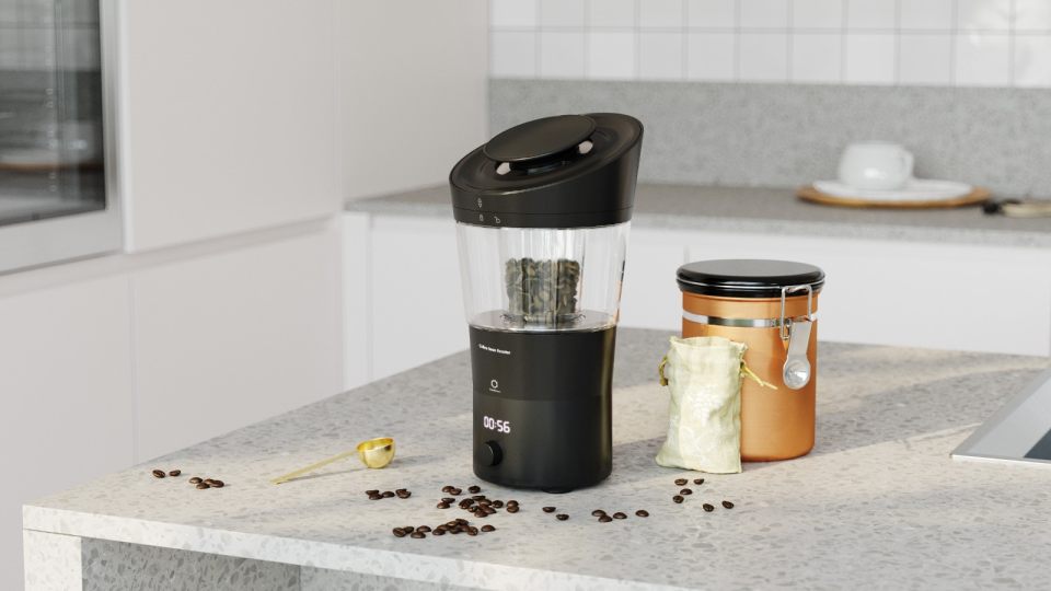 家庭用コーヒー焙煎機icoffee コーヒービーンロースター N-901CR