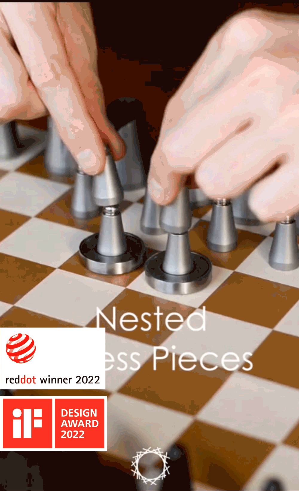 Matryoshkas Russian Chess Pieces Chess Board Game 
