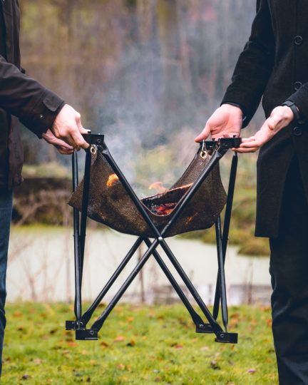バーベキュー・調理用品 DesignNest Folding Fire Mini Folding Fire |BBQ+Campfire| | DesignNest.com