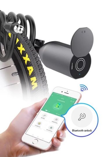 Smart Fingerprint Bike Lock Antivol Bicycle Unlock Fingerprint Padlock Lock