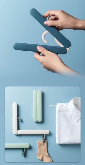Folding Clothes Hanger | DesignNest.com