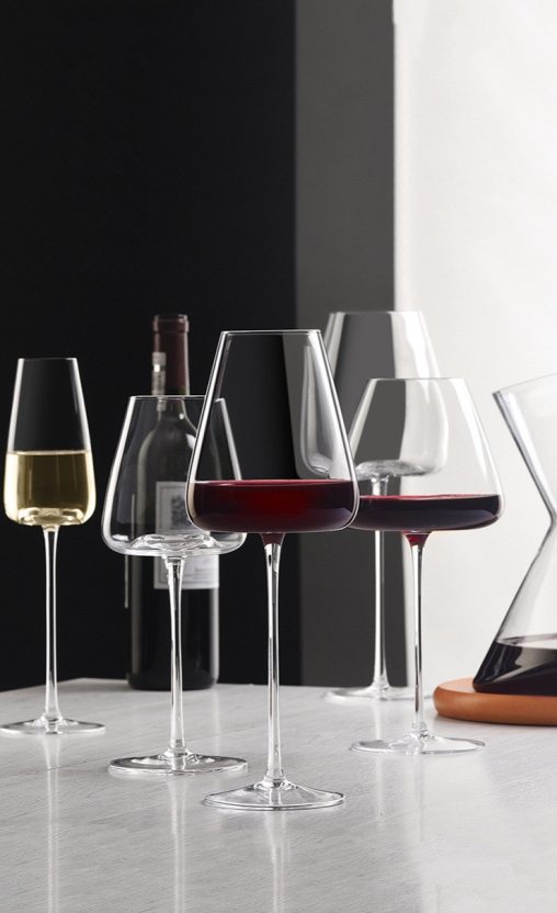 Flat Base Wine Glass