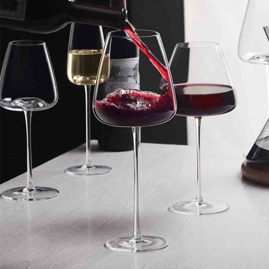 Flat Bottom Wine Glass