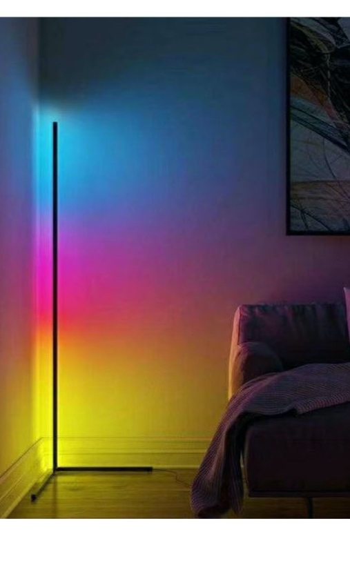 Light Up Pillar LED Mood Lamp with Remote - Multi Color