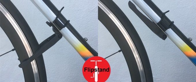 Flipstand The lightest bike stand DesignNest