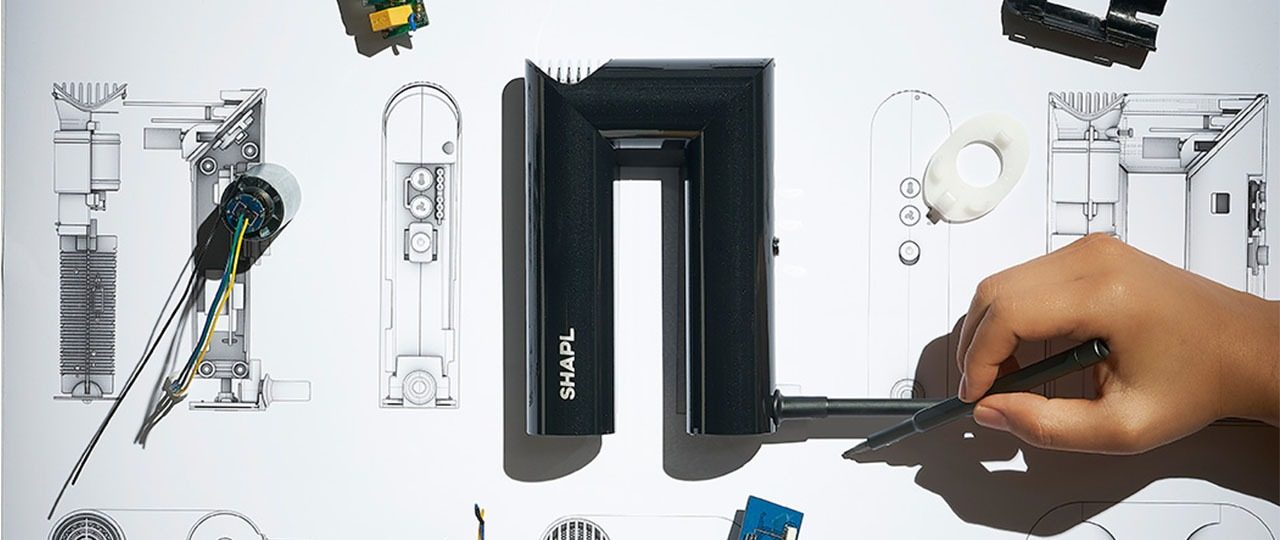 ヘアドライヤー SHAPL Hairstyler Stand Package SHAPL| Hair Styler | DesignNest.com