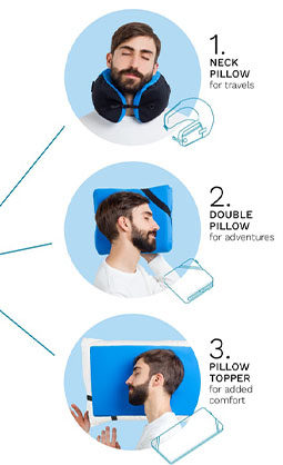 Omni Pillow Travel Pillow DesignNest