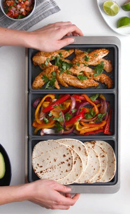 These Prepd Silicone Sheet Pan Dividers Will Make Cooking Dinner So Simple