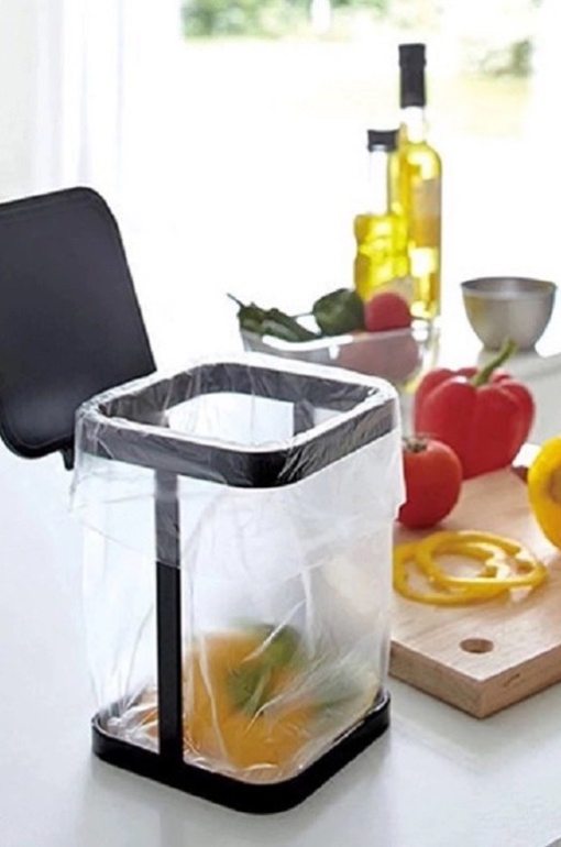 Eg_ Mini Plastic Desktop Garbage Basket Table Trash Can Home Office Trash  Can Ey