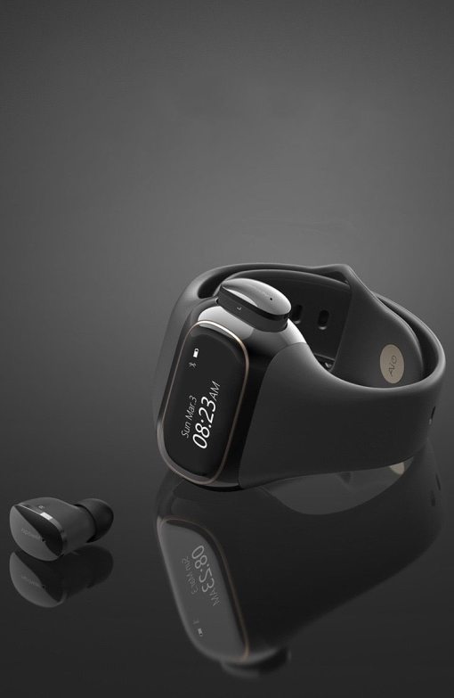 Smartwatch with wireless discount earphone