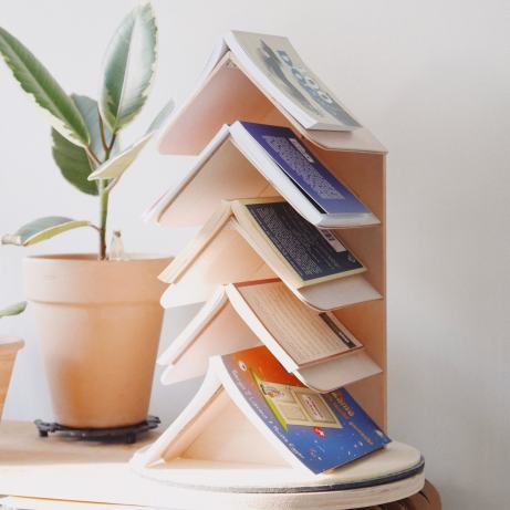 Wisdom tree bookshelf deals light