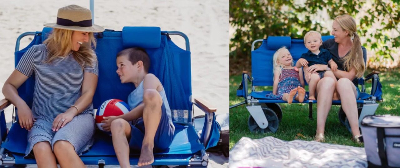 Beach wagon converts online to chair