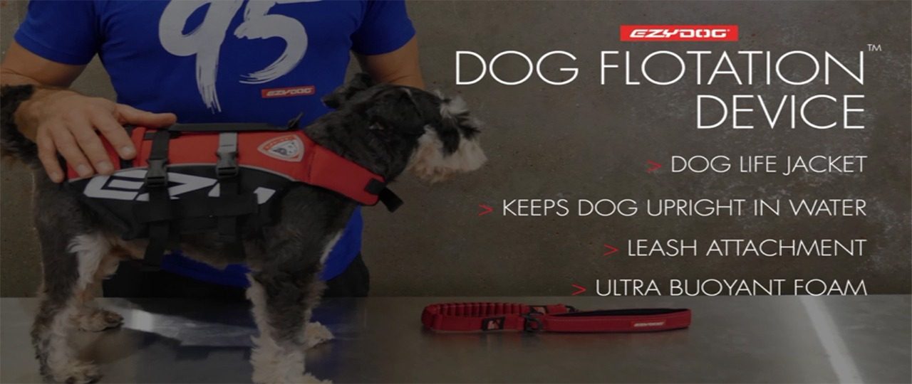 Ezydog doggy flotation clearance device life jacket