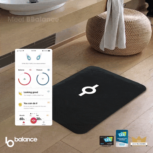 BBalance - The World's First Smart Bath Mat | DesignNest.com