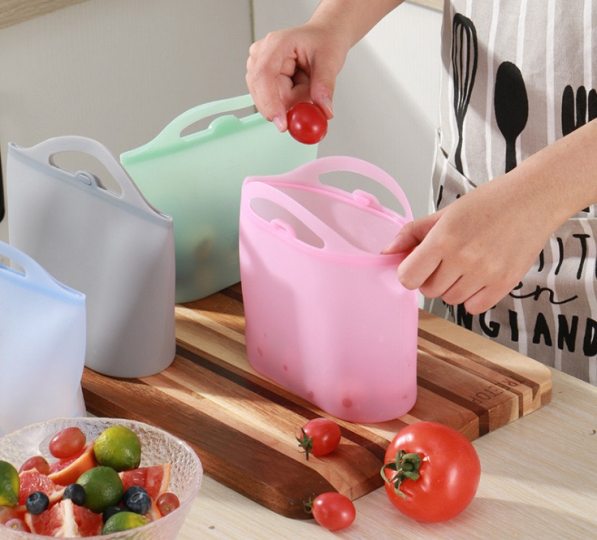 Reusable Silicone Food Storage Bag