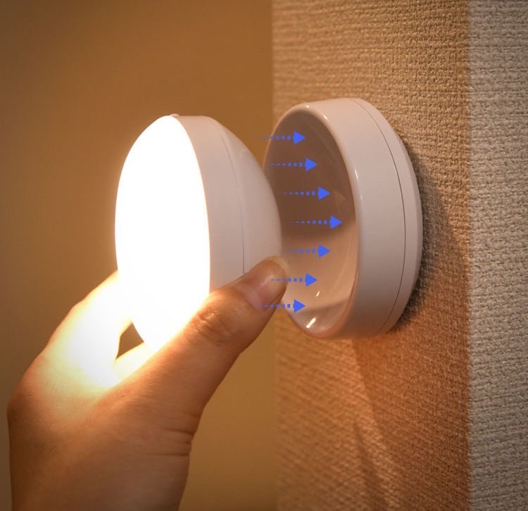 Two Electralight Wall Attachable Night Lights With Magnets Night Lights 