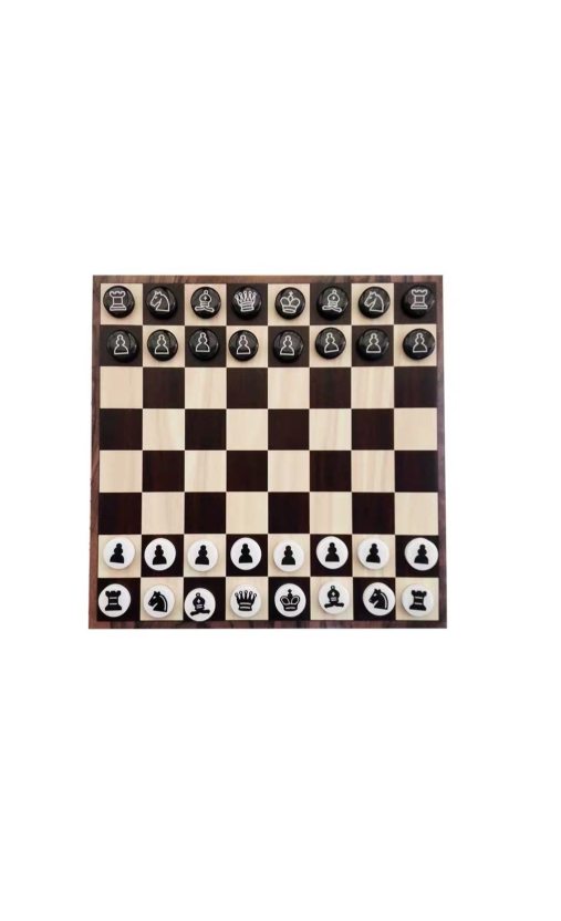 Magnetic travel store chess set