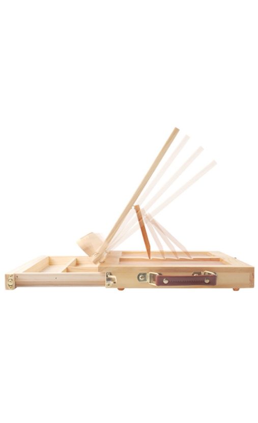Portable Sketch Easel Wooden Desktop Artist Tabletop Drawing Board Stand