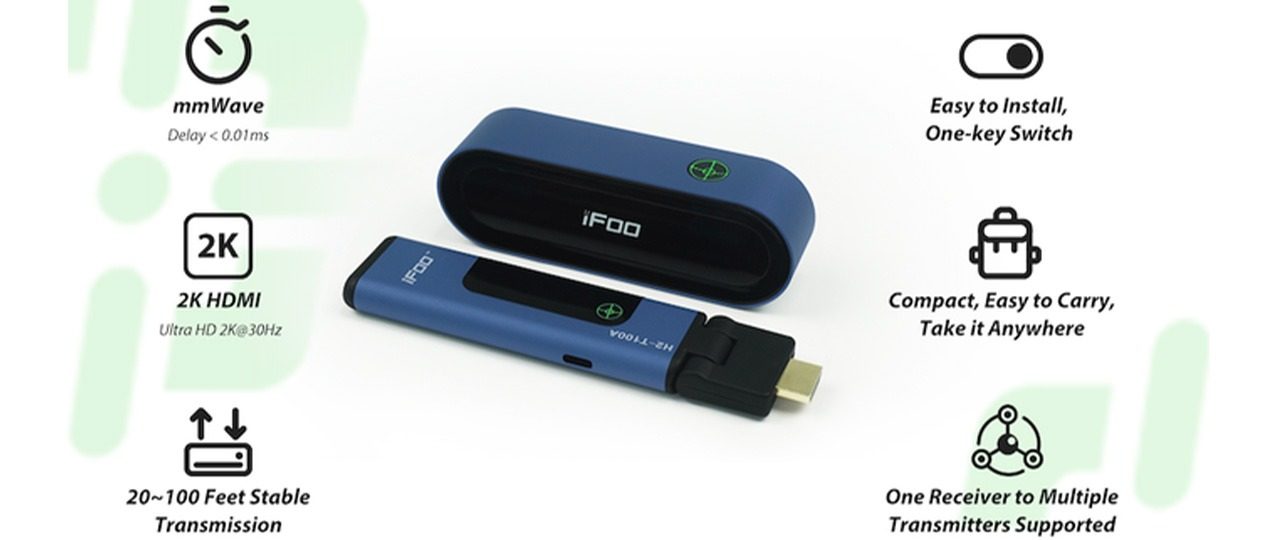 iFoo Ultra-synchronized Wireless HD-Display Transmitter