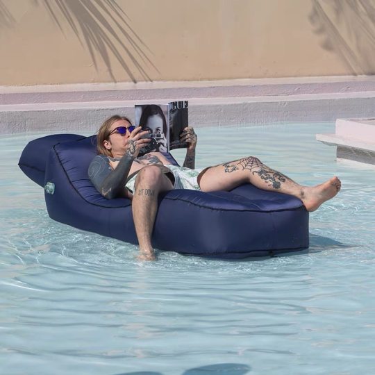 Inflatable lounger discount