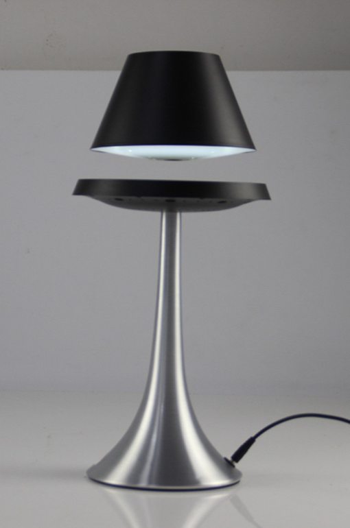 Magnetic store lamp floating