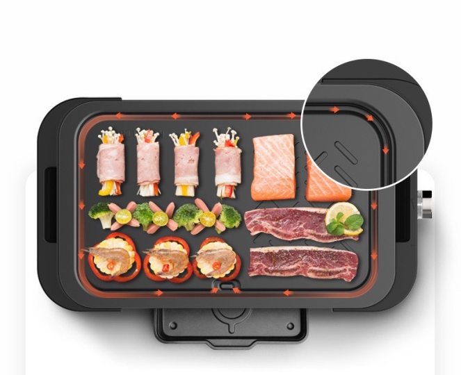 Smokeless Electric Barbecue grill