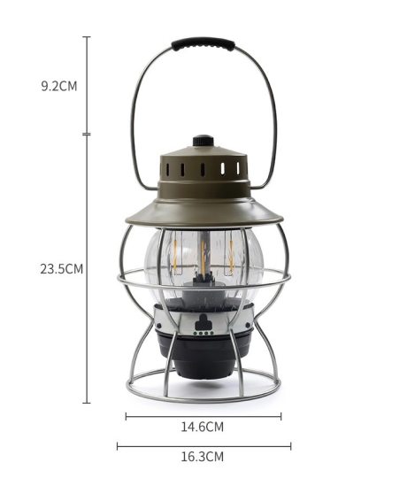 Camping Lantern Lamp Rechargeable Outdoor Camping Lantern Portable