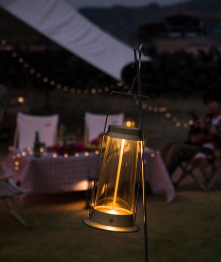 Touch Camp Candle Lamp