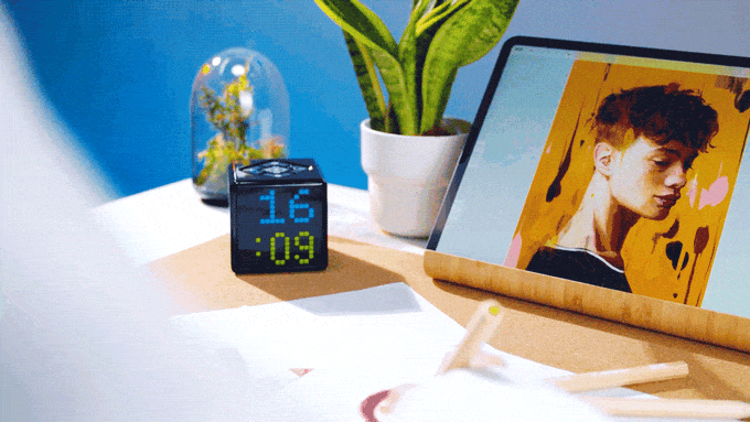 Pixel Timer One Color DesignNest.com | Buy, Fund, Explore Innovative Design Products