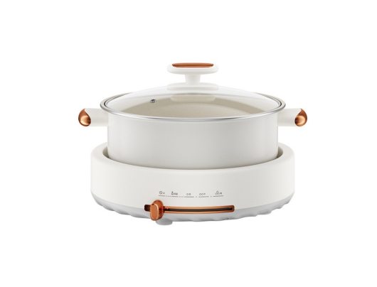 1.5L Foldable Electric Cooking Pot Split Type Multicooker Hotpot