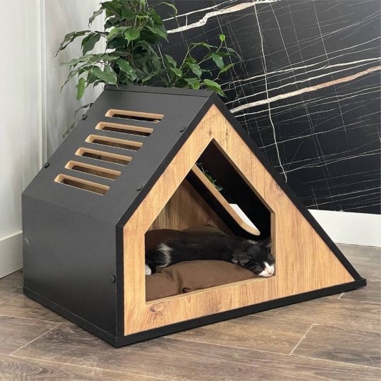 Solid Wood Pet House