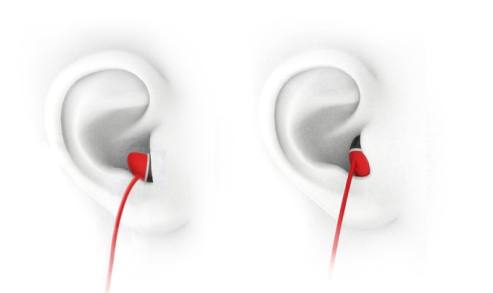 earBeans Sound optimization through in-ear wearing styles