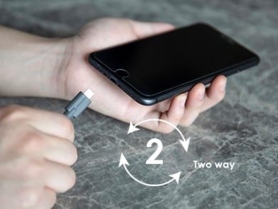 USBcable |USB-C to Lightning| Reversible plug